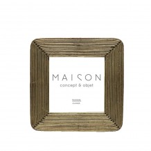 RENATUS ΚΟΡΝΙΖΑ POLYRESIN ΓΥΑΛΙ ΧΡΥΣΟ 16x1 6xH16cm c482183