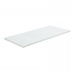 Ανώστρωμα Casmeriane pakoworld roll pack λευκό ύφασμα-memory foam 100x200x5εκ c482227