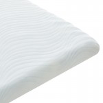 Ανώστρωμα Casmeriane pakoworld roll pack λευκό ύφασμα-memory foam 100x200x5εκ c482227