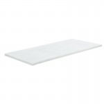 Ανώστρωμα Casmeriane pakoworld roll pack λευκό ύφασμα-memory foam 120x200x5εκ c482229