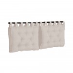 HANG ΜΑΞΙΛΑΡΙ ΚΕΦΑΛΑΡΙΟΥ SET OFF WHITE 16-950 70x10xH50cm c482375