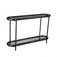 COLOMBO ΚΟΝΣΟΛΑ ΜΑΥΡΟ 130x36xH82cm c482407 COLOMBO ΚΟΝΣΟΛΑ ΜΑΥΡΟ 130x36xH82cm c482407