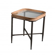 MARAIS SIDE TABLE ΦΥΣΙΚΟ ΜΑΥΡΟ 45x45xH51 5cm c482431 MARAIS SIDE TABLE ΦΥΣΙΚΟ ΜΑΥΡΟ 45x45xH51 5cm c482431