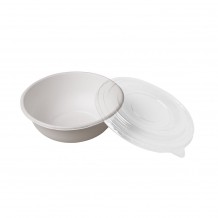 Μπωλ με καπάκι rPET από ζαχαροκάλαμο φ15 7XΥ5 5cm 500ml - Σετ 50 c482475 Μπωλ με καπάκι rPET από ζαχαροκάλαμο φ15 7XΥ5 5cm 500ml - Σετ 50 c482475