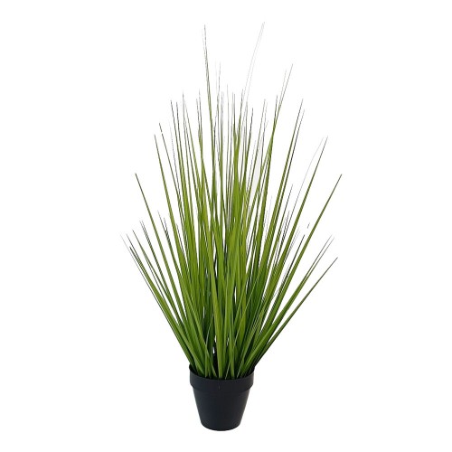 PURE GRASS ΤΕΧΝΗΤΟ ΦΥΤΟ ΣΕ ΓΛΑΣΤΡΑ PVC ΠΡΑΣΙΝΟ H68CM c482563