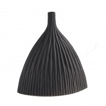 ISIDA ΒΑΖΟ ΚΕΡΑΜΙΚΟ ΜΑΥΡΟ 36x18xH41cm c482616