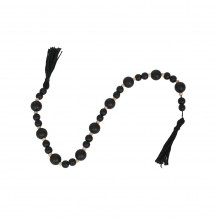 NUBIA ΔΙΑΚΟΣΜΗΤΙΚΟ MDF ΣΧΟΙΝΙ ΜΑΥΡΟ ΜΠΕΖ 3x3xH106cm c482868