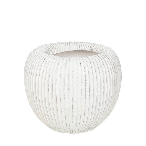 NIREAS ΒΑΖΟ MGO ΛΕΥΚΟ 43x43xH34cm c482878