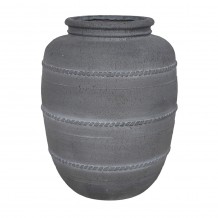 VESUVIUS ΓΛΑΣΤΡΑ MGO ΓΚΡΙ 35x35xH46cm c482881