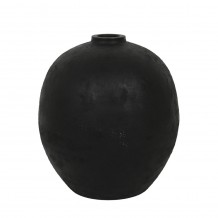 KRAKATOA ΒΑΖΟ MGO ΜΑΥΡΟ 35x35xH40cm c482883