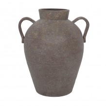 HYDRA ΒΑΖΟ ΜΕΤΑΛΛΟ ΓΚΡΙ 30x26xH35cm c482886