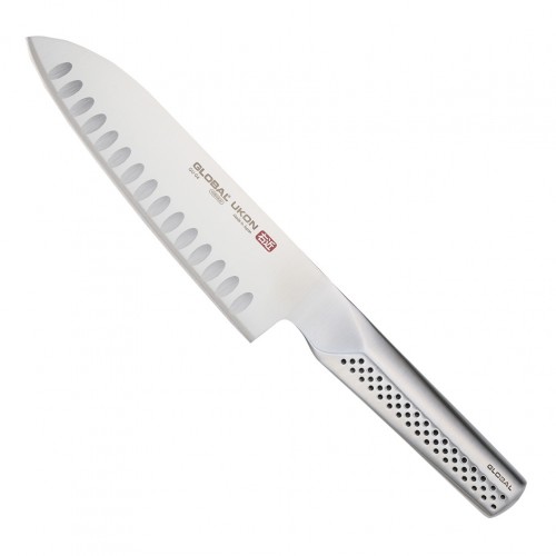 Μαχαίρι Santoku με αυλακώσεις 18 5cm Σειρά Ukon GLOBAL Japan c482970