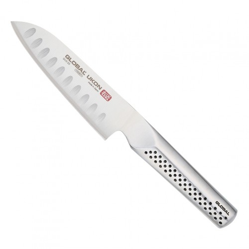 Μαχαίρι Santoku με αυλακώσεις 13cm Σειρά Ukon GLOBAL Japan c482974