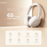 Ασύρματα Ακουστικά Havit - H655BT Beige c483049