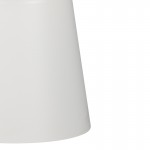 Βοηθητικά τραπέζια Ginoze Inart λευκό μέταλλο 2τεμ c483061