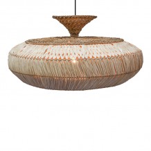 Φωτιστικό οροφής Lafrene Inart sisal σε φυσικό χρώμα Φ90x43εκ c483115 Φωτιστικό οροφής Lafrene Inart sisal σε φυσικό χρώμα Φ90x43εκ c483115