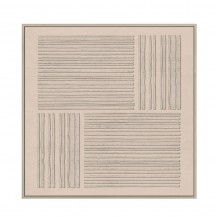 DOUBLER ΠΙΝΑΚΑΣ ΚΑΜΒΑΣ ΜΠΕΖ ΞΥΛΟ ΚΟΡΝΙΖΑ ΦΥΣΙΚΟ 80x80xH4 3cm c483178 DOUBLER ΠΙΝΑΚΑΣ ΚΑΜΒΑΣ ΜΠΕΖ ΞΥΛΟ ΚΟΡΝΙΖΑ ΦΥΣΙΚΟ 80x80xH4 3cm c483178