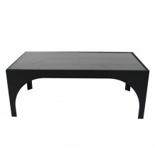 ARCHES COFFEE TABLE ΜΑΥΡΟ ΜΑΤ 100x55xH38cm c483244