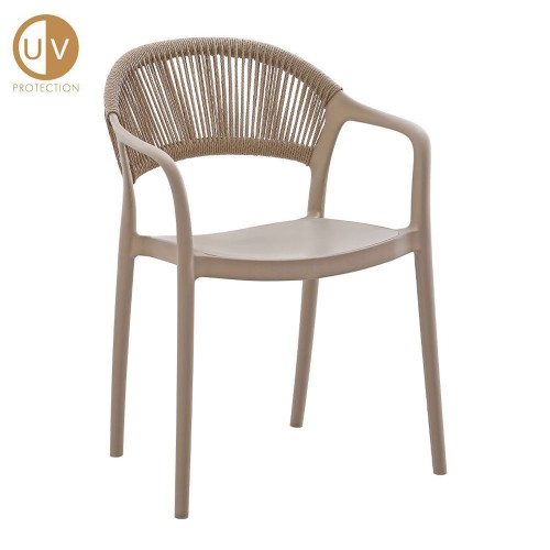 BUENOS ΠΟΛΥΘΡΟΝΑ LATTE 56x54xH79cm c483271
