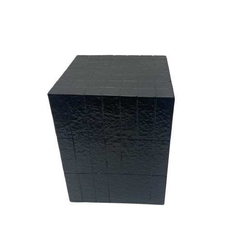 SQUARE SIDE TABLE ΜΑΥΡΟ 36x36xH46cm c483295