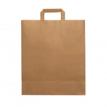Χάρτινη Τσάντα Take Away με χεράκι και πάτο χρώμα KRAFT 32x21x33cm Σετ 250 c483310 Χάρτινη Τσάντα Take Away με χεράκι και πάτο χρώμα KRAFT 32x21x33cm Σετ 250 c483310