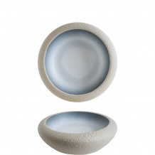 Μπωλ πορσελάνης 22cm Τσιμεντένια υφή Crater BONNA Σετ 2 c483375