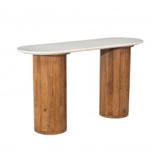 ORGANIC ΚΟΝΣΟΛΑ ΚΑΡΥΔΙ 140x45xH76cm c483400 ORGANIC ΚΟΝΣΟΛΑ ΚΑΡΥΔΙ 140x45xH76cm c483400
