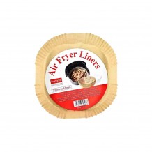 Πακέτο 50 αντικολλητικά χαρτιά για Air Fryer λεπτά οικονομικά τετράγωνα 20x20xΥ4 5cm μίας χρήσης Σετ 2 c483431