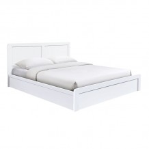 LIFE LUX Κρεβάτι Διπλό για Στρώμα 150x200cm Απόχρωση Άσπρο c483474 LIFE LUX Κρεβάτι Διπλό για Στρώμα 150x200cm Απόχρωση Άσπρο c483474
