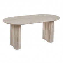 DIAZ Τραπέζι Τραπεζαρίας ΜDF Απόχρωση Natural Stone c483489 DIAZ Τραπέζι Τραπεζαρίας ΜDF Απόχρωση Natural Stone c483489