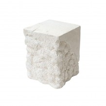 KIONAS SIDE TABLE OFF WHITE 42 5x42 5xH57cm c483542 KIONAS SIDE TABLE OFF WHITE 42 5x42 5xH57cm c483542