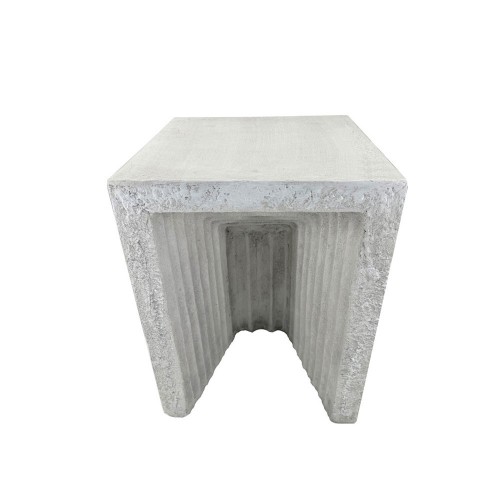 GATE SIDE TABLE CEMENT 34x34xH47cm c483550