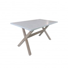 TERRAZZO ΤΡΑΠΕΖΙ TERRAZZO 140x80xH75cm c483676 TERRAZZO ΤΡΑΠΕΖΙ TERRAZZO 140x80xH75cm c483676