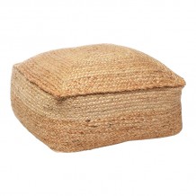 Σκαμπό Iorda Inart γιούτα σε φυσική απόχρωση Φ45x40εκ c483706