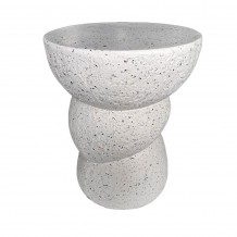 ASIMETRON SIDE TABLE TERRAZZO 35x35xH46cm c483741 ASIMETRON SIDE TABLE TERRAZZO 35x35xH46cm c483741