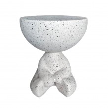 BEAR SIDE TABLE TERRAZZO 38x38xH43cm c483749 BEAR SIDE TABLE TERRAZZO 38x38xH43cm c483749
