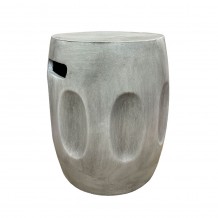 AFRICA SIDE TABLE ΓΚΡΙ 38x38xH47cm c483751 AFRICA SIDE TABLE ΓΚΡΙ 38x38xH47cm c483751
