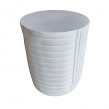 GEOMETRICAL 2 SIDE TABLE ΛΕΥΚΟ 35x35xH46cm c483753 GEOMETRICAL 2 SIDE TABLE ΛΕΥΚΟ 35x35xH46cm c483753