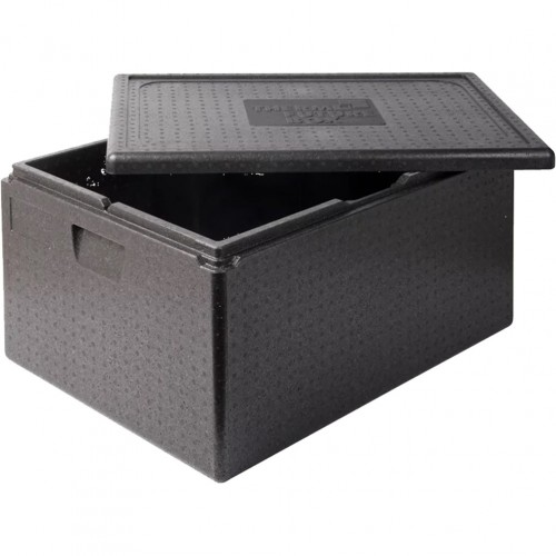 Ισοθερμικό κιβώτιο EPP για δίσκους 60x40 68 5x48 5x36cm 80LT μαύρο THERMOBOX c483881