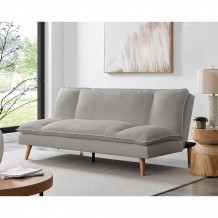 COZY ΚΑΝΑΠΕΣ ΚΡΕΒΑΤΙ 3ΘΕΣΙΟΣ ΓΚΡΙ 191x103xH84cm c484023