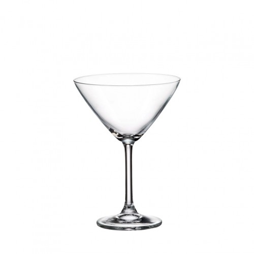 Ποτήρι Κρυσταλλίνης Martini Cocktail 28cl φ13 1x18cm COLIBRI CRYSTALITE BOHEMIA Σετ 6 c484029