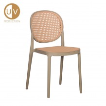 RATTI ΚΑΡΕΚΛΑ LATTE ΦΥΣΙΚΟ 41 5x52xH84cm SET 4τμχ c484072