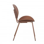 FUTURA ΚΑΡΕΚΛΑ TERRACOTTA 51x50xH80 5cm SET 4τμχ c484079