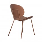 FUTURA ΚΑΡΕΚΛΑ TERRACOTTA 51x50xH80 5cm SET 4τμχ c484079
