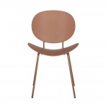 FUTURA ΚΑΡΕΚΛΑ TERRACOTTA 51x50xH80 5cm SET 4τμχ c484079