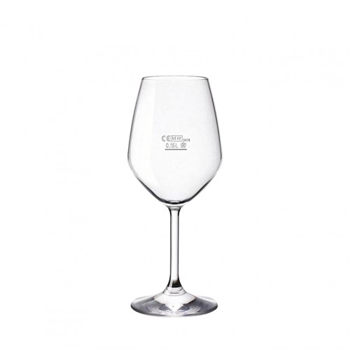 Ποτήρι Star Glass Vino Bianco 53cl με ΔΙΑΓΡΑΜΜΙΣΗ 15cl φ21 5x8 8cm BORMIOLI ROCCO Ιταλίας Σετ 6 c484108