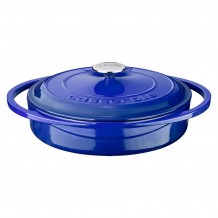 CAST IRON MULTI PURPOSE CASSEROLE ROUND 28X6HCM ENAMEL 3 COAT 2 FIRE LAVA c484111 CAST IRON MULTI PURPOSE CASSEROLE ROUND 28X6HCM ENAMEL 3 COAT 2 FIRE LAVA c484111