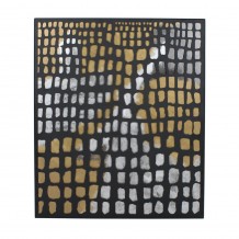 PIC ΠΙΝΑΚΑΣ ΜΕΤΑΛΛΟ ΜΑΥΡΟ ΧΡΥΣΟ MDF ΛΕΥΚΟ 92x77xH1 6cm c484412 PIC ΠΙΝΑΚΑΣ ΜΕΤΑΛΛΟ ΜΑΥΡΟ ΧΡΥΣΟ MDF ΛΕΥΚΟ 92x77xH1 6cm c484412