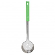 Κουτάλα μεζούρα ΔΙΑΤΡΗΤΗ μεριδοποίησης μονοκόμματη 120ml 4oz INOX με λαβή PP πράσινη TableCraft c484509 Κουτάλα μεζούρα ΔΙΑΤΡΗΤΗ μεριδοποίησης μονοκόμματη 120ml 4oz INOX με λαβή PP πράσινη TableCraft c484509