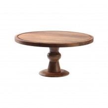 Βάση τουρτιέρας με πόδι από ξύλο ακακίας φ31 5xΥ15cm TableCraft c484511 Βάση τουρτιέρας με πόδι από ξύλο ακακίας φ31 5xΥ15cm TableCraft c484511